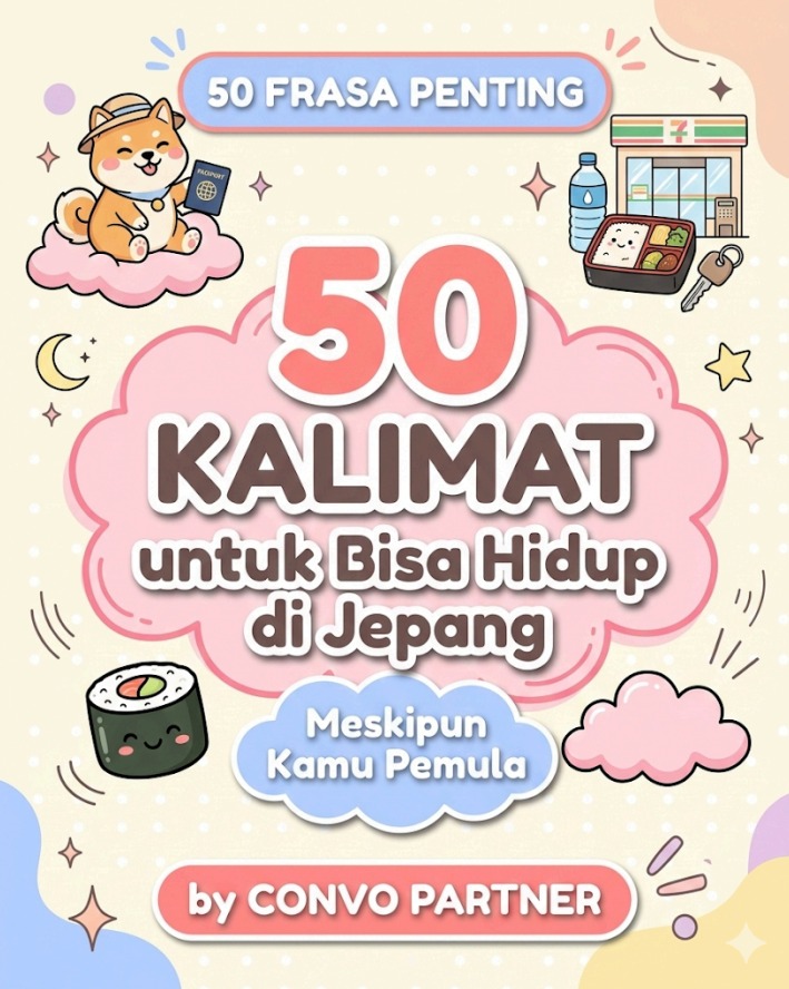 50 kalimat hidup di Jepang untuk pemula